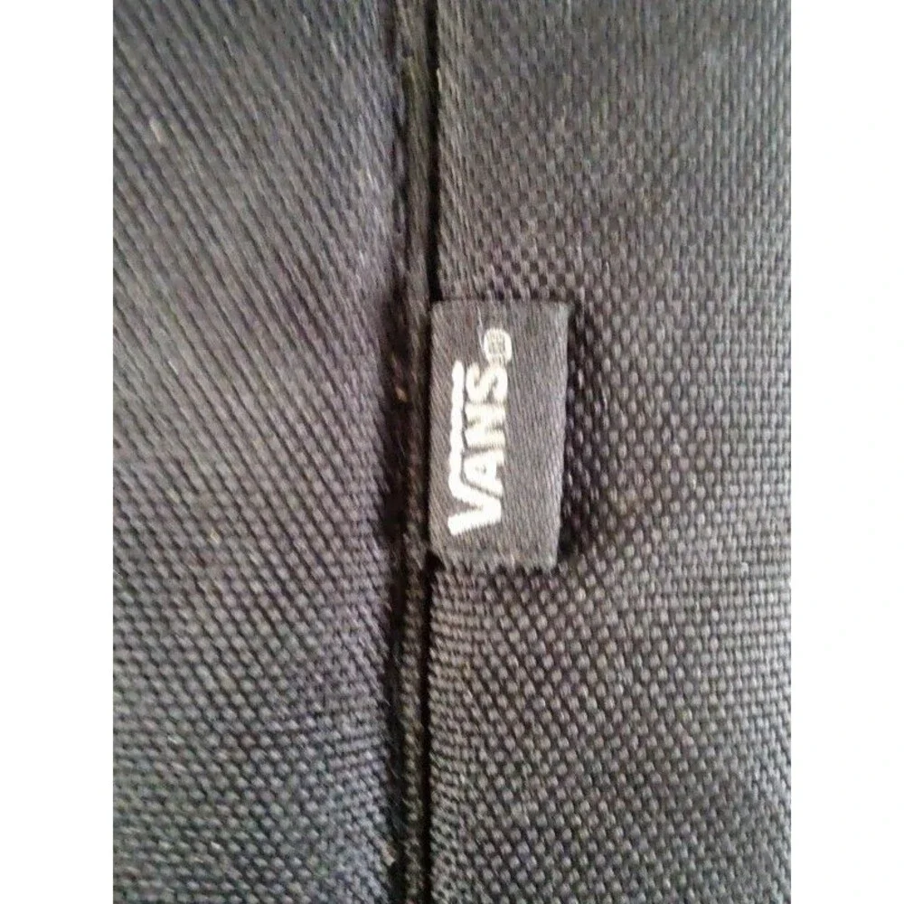 Vans Off The Wall Floral on Black Backpack School Bag with Charms